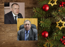 Павел Чибисов и Валерий Шишкин поздравили терновцев с наступающим Новым годом и Рождеством
