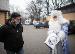 «Полицейский Дед Мороз» пришел в Воронежскую область 